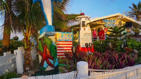 Lauderdale Sea Florida Usa May 2022 Street Cafe Beach Florida — Fotografia de Stock