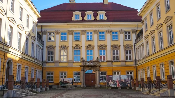 Wroclaw Poland April 2022 Wroclaw City Museum Former Royal Palace — Foto Stock