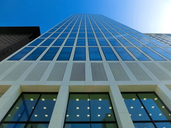 Frankfurt City Skyscrapers Downtown — Stockfoto