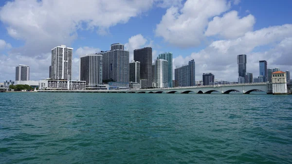 Day View Bayside Marina Miami Florida Usa —  Fotos de Stock