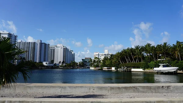 Miami Beach Florida Lüks Bir Malikane — Stok fotoğraf