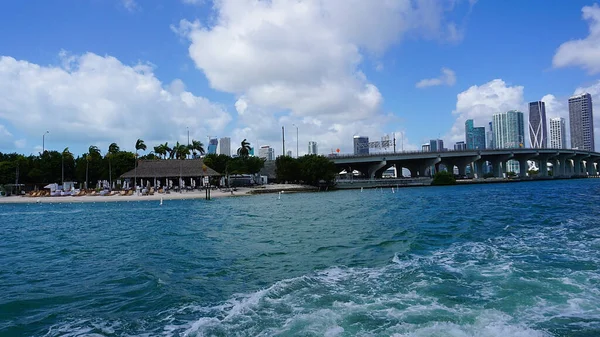 Day View Bayside Marina Miami Florida Usa — Stock Photo, Image