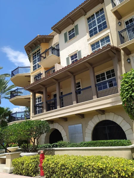 Lauderdale Sea Tipical Apartment Beach Florida Beautiful Sumer Day Tropical — Stok fotoğraf