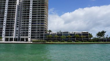 Luxury apartments in port of Miami at USA