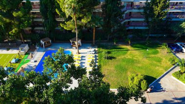 Marmaris, Türkiye - 22 Eylül 2022: Caprea ve mavi gökyüzü, Marmaris Türkiye