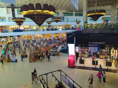 Iasi, Romanya - 11 Eylül 2022 Palas Alışveriş Merkezi İçişleri