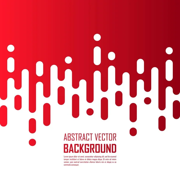 Rounded lines background. Red abstract vector background.