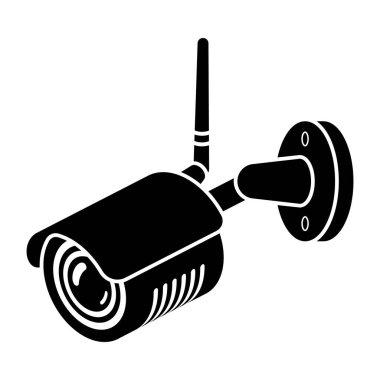 Security camera. CCTV icon. Video surveillance icon.