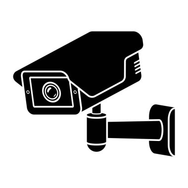 Security camera. CCTV icon. Video surveillance icon.