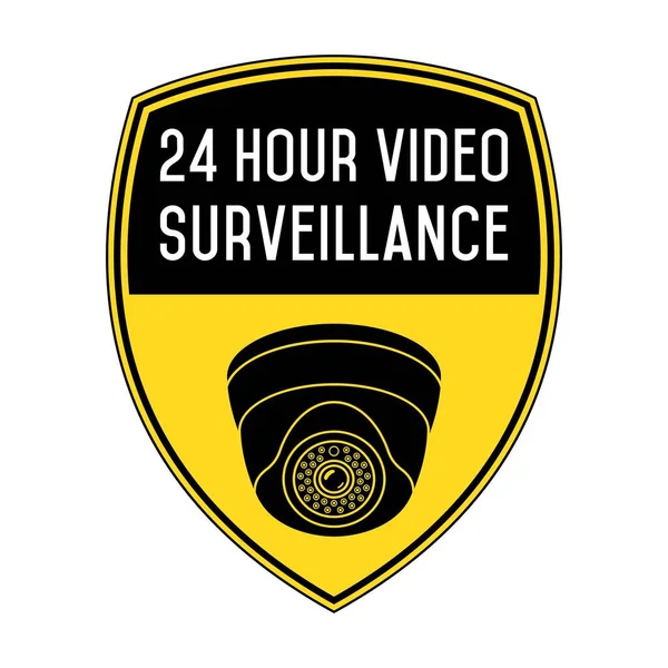Security Camera Cctv Icon Video Surveillance Icon — Wektor stockowy