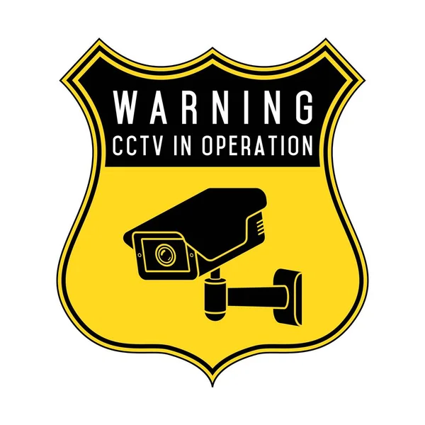防犯カメラだ Cctvのアイコン ビデオ監視アイコン — ストックベクタ