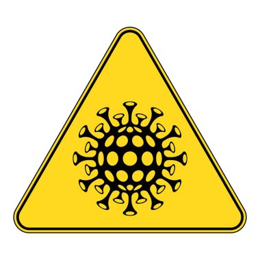 Coronavirus COVID-19 sign. Coronavirus 2019-nCoV. Corona virus.