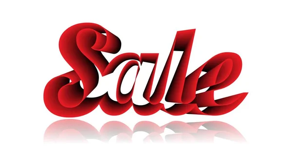 Sale Banner Sale Discount Offer Tag — Vector de stock
