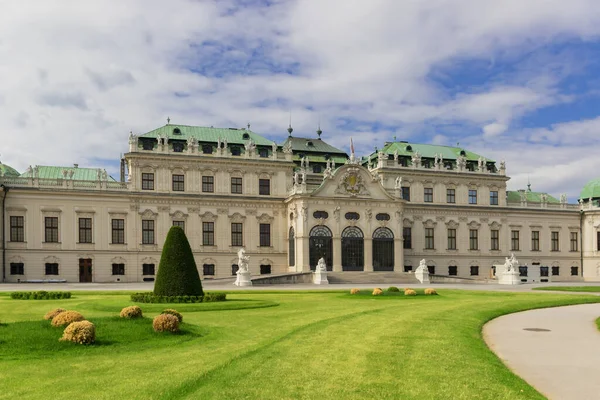 Viena Áustria Palácio Belvedere Primavera — Fotografia de Stock