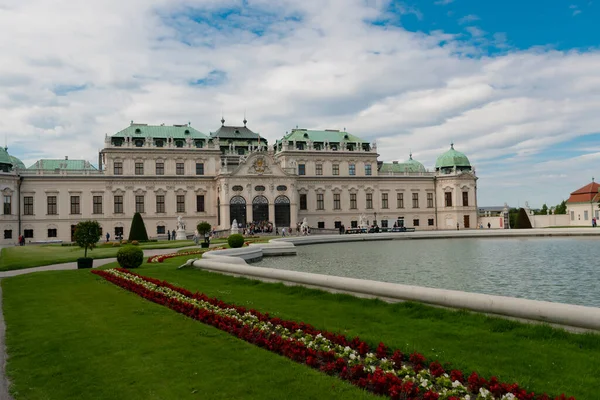 Mayo 2019 Viena Austria Palacio Belvedere Primavera —  Fotos de Stock