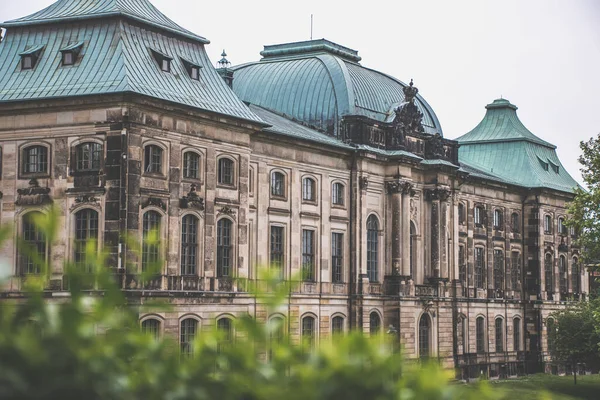 Mayo 2019 Dresde Alemania Japanisches Palais Palacio Japón Edificio Jardín —  Fotos de Stock