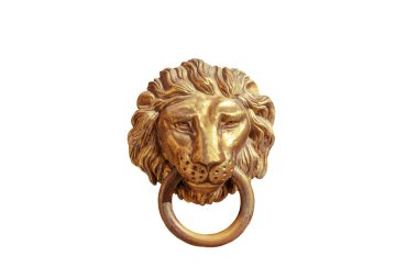 Aslan şeklinde ve metalden yapılma bir burun halkası var. Evimin kapısı çalındı..