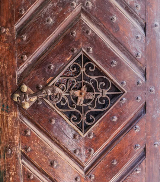 Oude Houten Achtergrond Houten Textuur Met Krassen Scheuren — Stockfoto