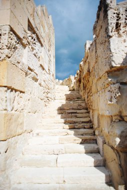 Ancient Kourion Theatre at Kourion ruins, Cyprus