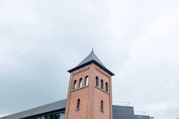 June 25Th 2022 Westmalle Belgium Detailview Clock Tower Abbey Westmalle — Stock Fotó