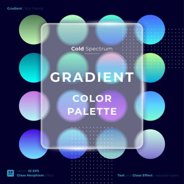 Glass Morfizm Style. Web sitesi için saydam şablon. Buzlu cam ve soyut şekiller. Cam efekti ve farklı katmanlar halinde metin. Metnin için yer. 