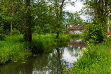 Terk edilmiş eski ahşap ev