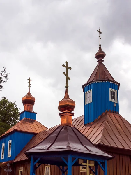 Orthodox Church Different Architecture Selective Focus — Stock Photo, Image