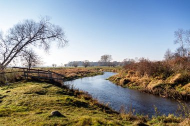 sonbahar manzara nehir.