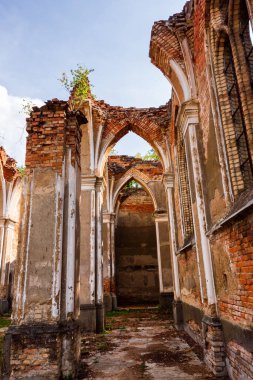 İsrail eyaletinin en ünlü simgesi olan eski şehrin eski kalıntıları.
