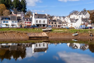 Hennebont on the Blavet River, Brittany, France