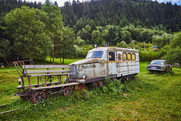 Kolochava Ukraina August 2020 Medical Motor Drills Soviet Made Gas — Stock Photo, Image