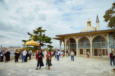 İstanbul, Türkiye - 11 Ekim 2019: Topkapı Sarayı istanbul Türkiye