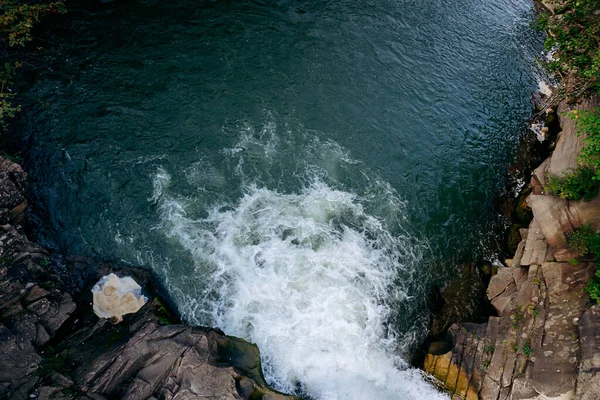 Mountain River Prut Waterfalls Probiy Yaremche Carpathians Ukraine — Stock Photo, Image