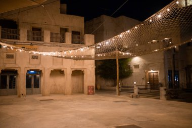 Dubai, BAE, 07 Kasım 2021: Al Seef Meraas Dubai-eski tarihi bölge.