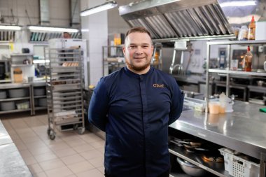 Portrait of a professional restaurant chef 