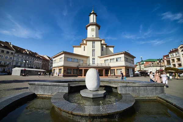 Ivano Frankivsk Ukrajina Srpna 2019 Historické Centrum Města Ivano Frankivsk — Stock fotografie