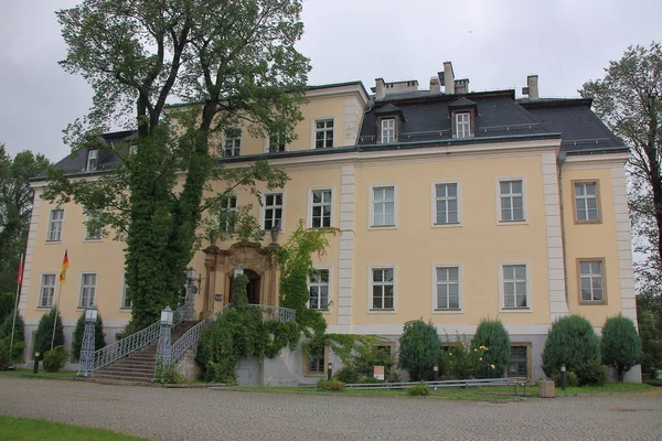 Krzyowa Daki Yüzyıl Neo Barok Sarayı Polonya Aşağı Silezya — Stok fotoğraf