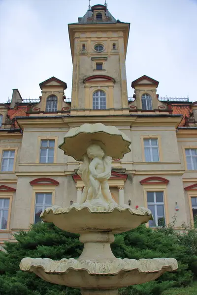 Palacio Neorrenacentista 1875 Makowice Cerca Widnica Polonia Provincia Baja Silesia — Foto de Stock