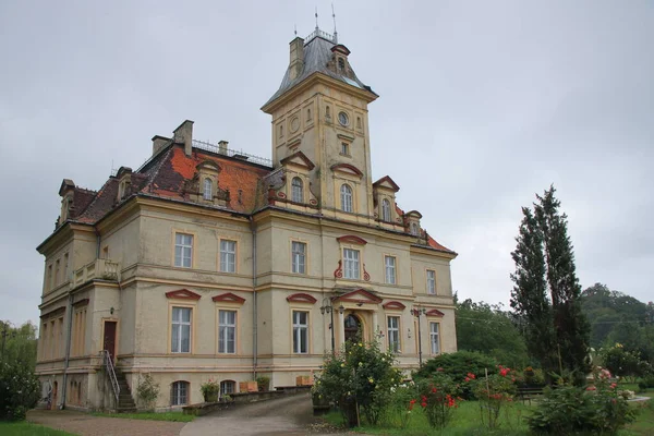 Neorenaissance Palast Aus Dem Jahr 1875 Makowice Bei Widnica Polen — Stockfoto