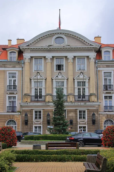 Spa House Szczawno Zdrj Polonia Provincia Baja Silesia Anteriormente Grand —  Fotos de Stock