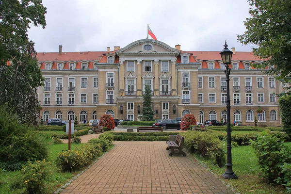 Lázeňský Dům Szczawno Zdrj Polsko Provincie Dolní Slezsko Dříve Grand — Stock fotografie