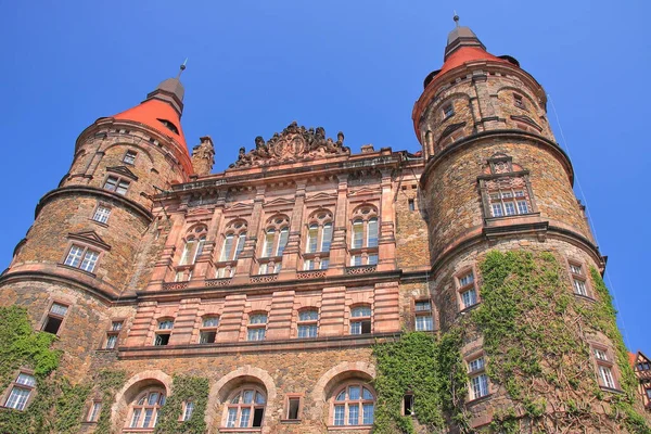 Ksiaz Castle Located Wabrzych Foothills Poland Built 13Th Century Being — Stock Photo, Image