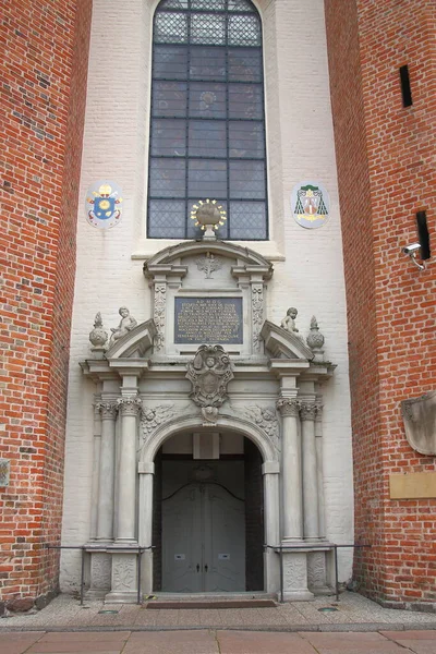 Gothic Cathedral Basilica Gdansk Oliwa Poland 14Th Century — Stock Photo, Image