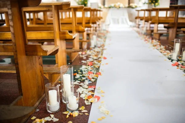 Image Church Wedding Ceremony — Stock Photo, Image