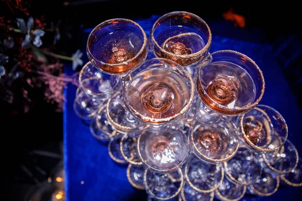 Masada Martini Bardakları Piramidi — Stok fotoğraf
