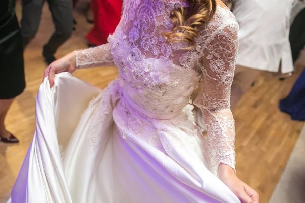 Bride Dancing Wedding Party — Stockfoto