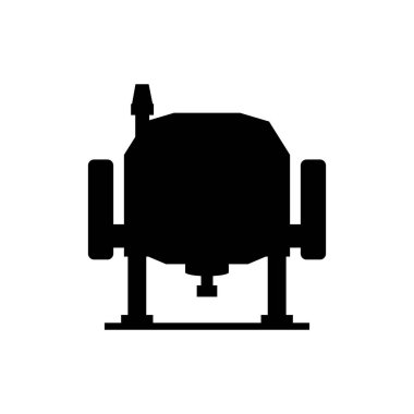 Elektrikli ahşap yönlendirici. Elektrikli alet. Beyaz arkaplanda vektör çizimi.