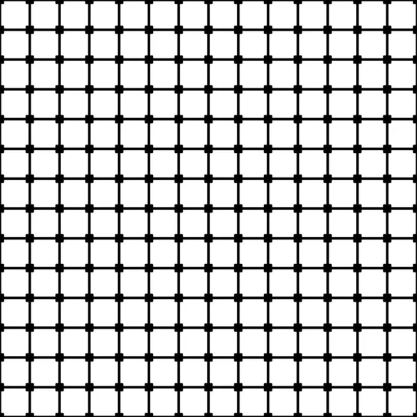 Μαύρο Και Άσπρο Καρό Χωρίς Ραφή Επαναλαμβανόμενο Μοτίβο Σταυρωμένα Τετράγωνα — Διανυσματικό Αρχείο