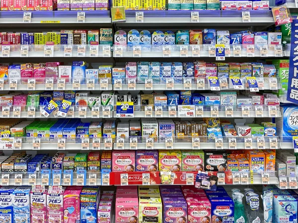 Tokyo, Japan - 21 November 2019: Indoor area in Tokyo Drugstore Stock Photo