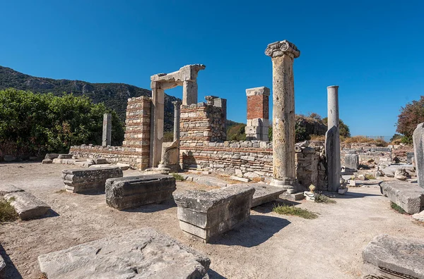 Fato Que Templo Ártemis Uma Das Sete Maravilhas Mundo Antigo — Fotografia de Stock